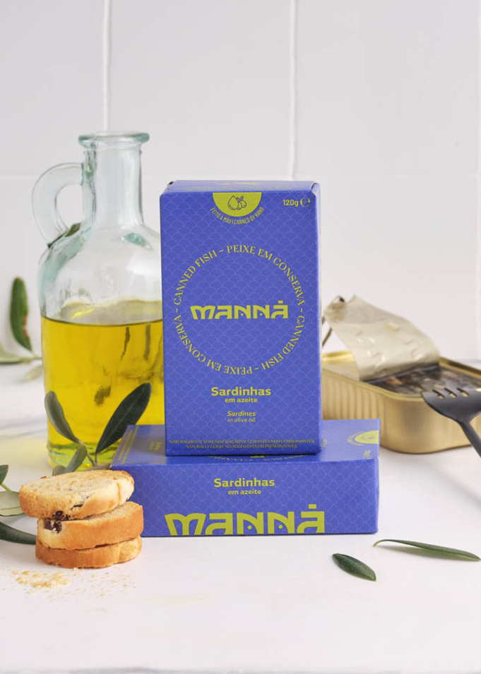 Sardines in Olive Oil Manná - 5601721110174