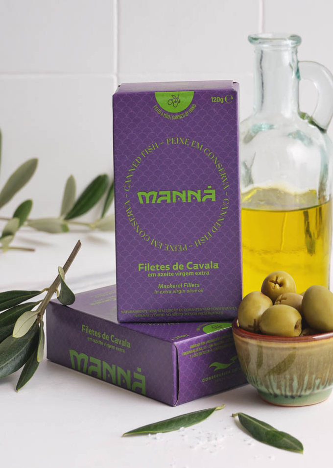 Mackerel Fillets in Extra Virgin Olive Oil Manná - Manná - 5601721211239