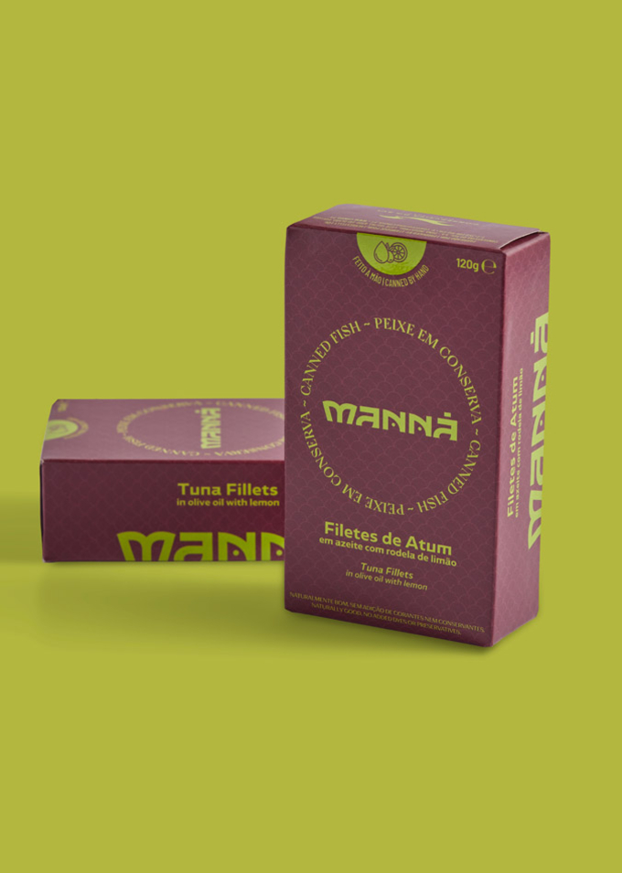 Tuna Fillets in Olive Oil with Lemon Manná - Manná - 5601721811736